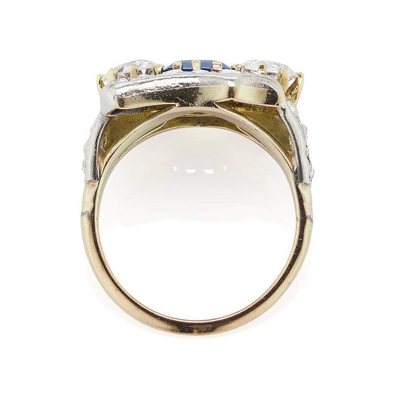 2-3 Carats gemstones vintage engagement ring