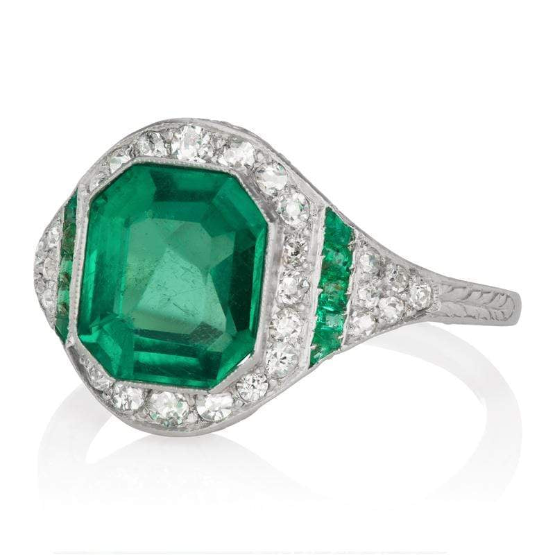 Colombian Emerald with gemstone