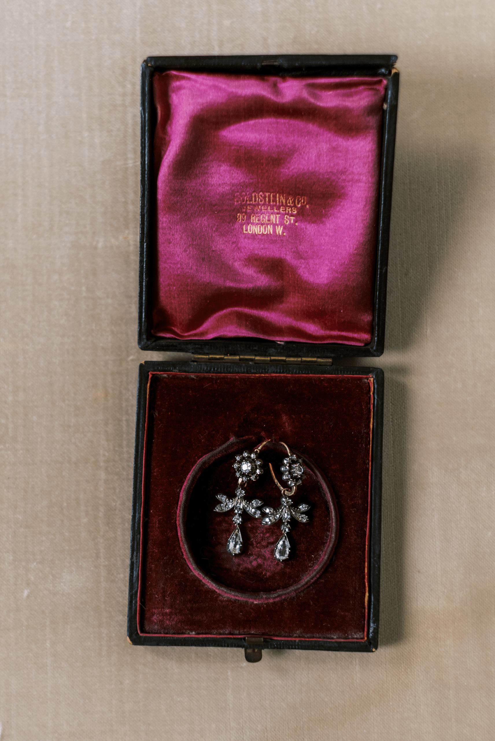 Diamond Drop Earrings