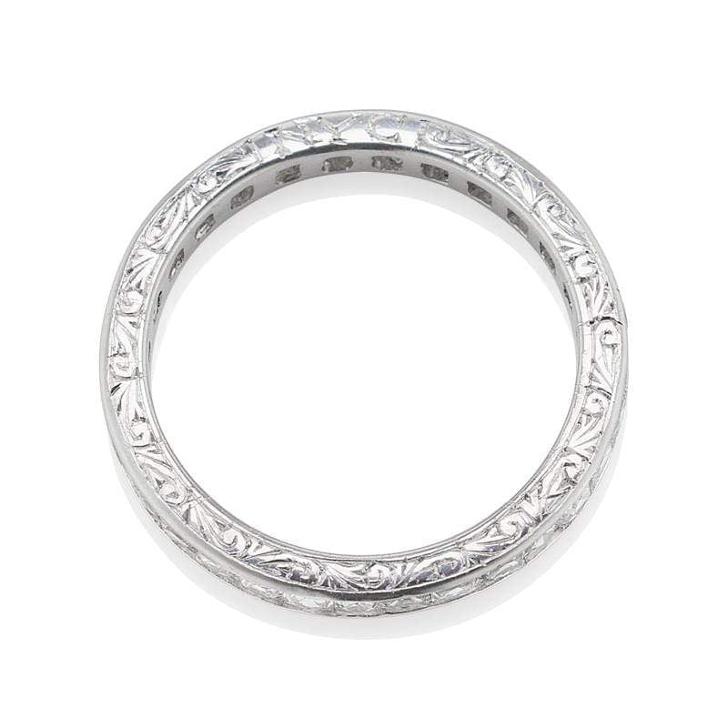 French Cut Eternity Band
