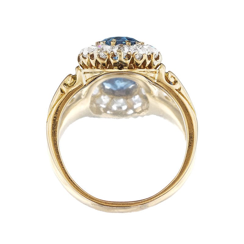 gemstones vintage engagement ring