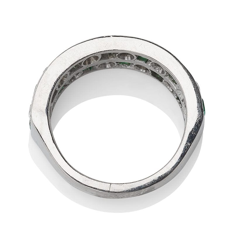 Half Hoop with gemstone