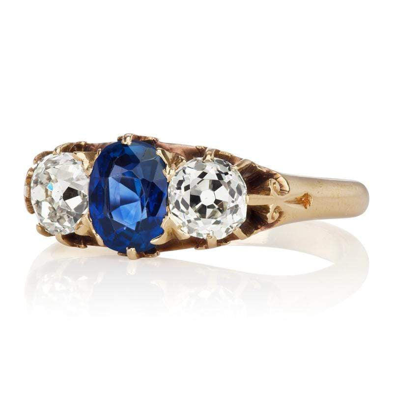 Madagascar Sapphire engagement ring