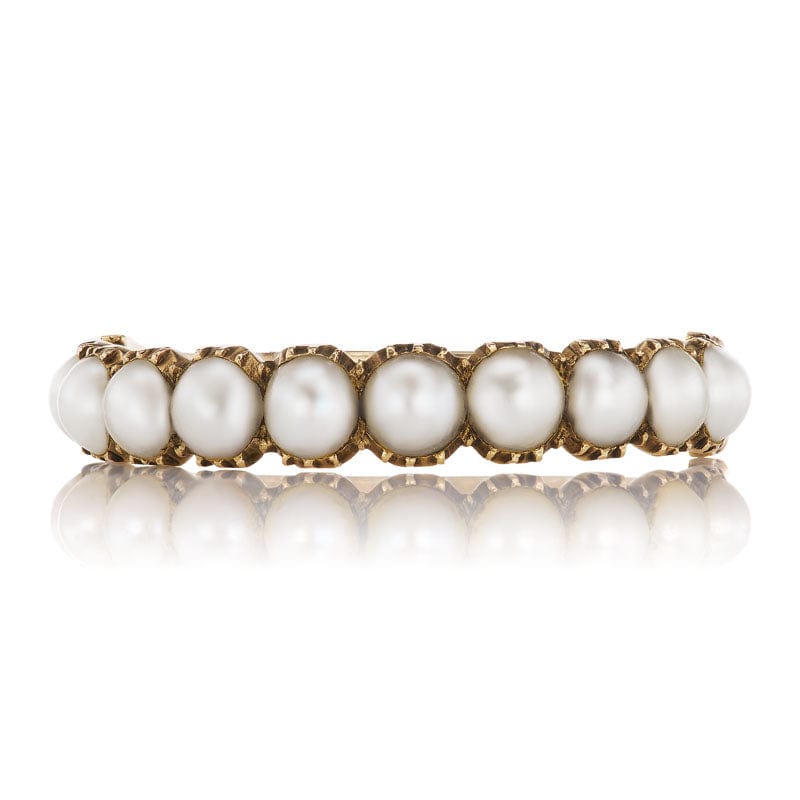 Antique Pearl Wedding Band | Louis