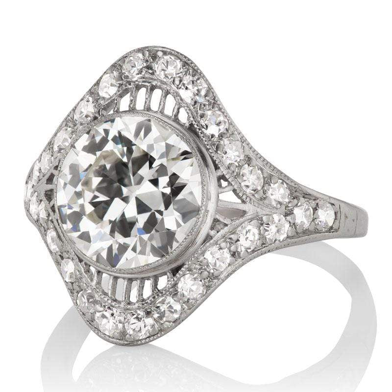 1.82-Carat Transitional Cut Diamond Ring