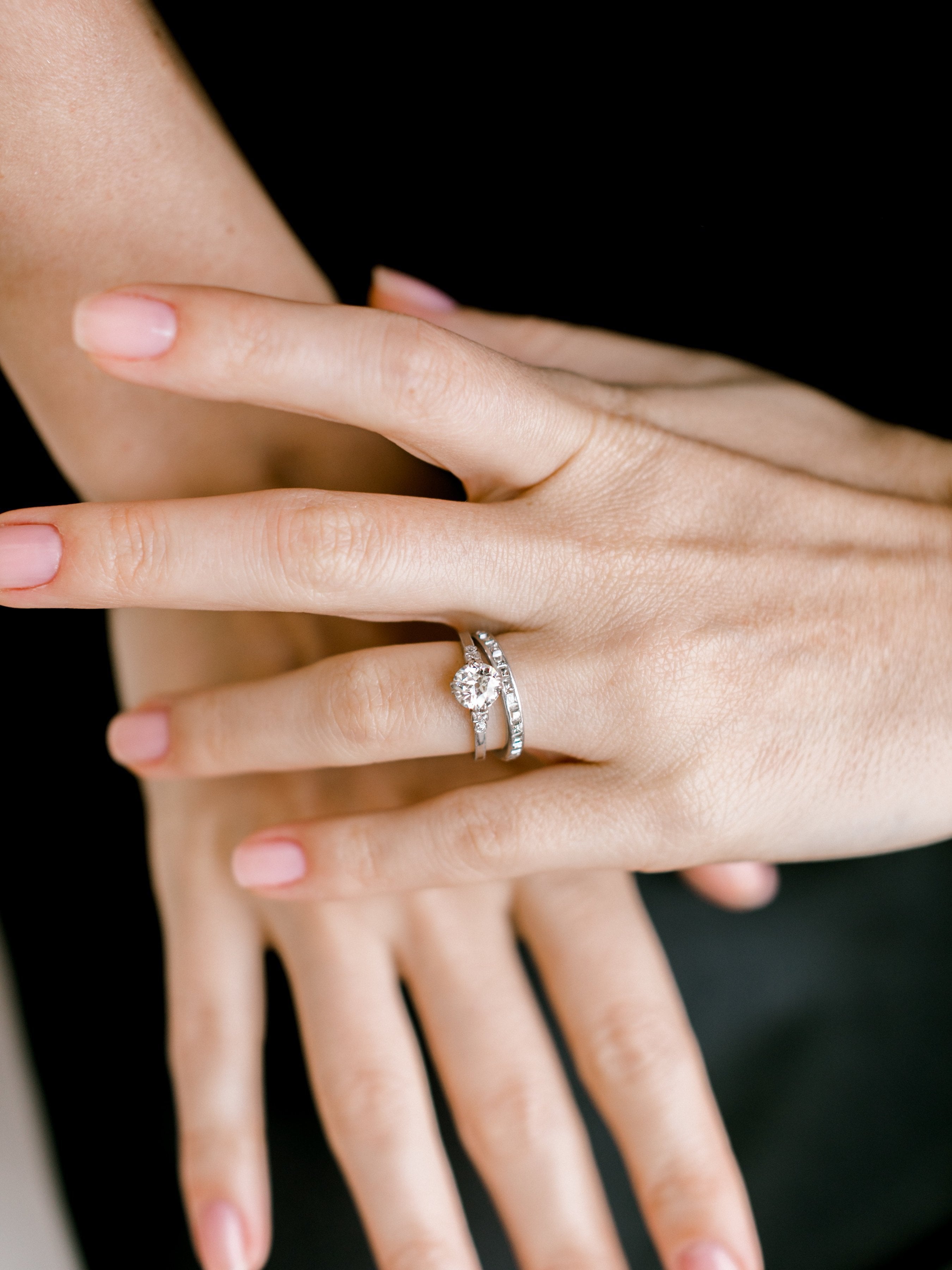 Step Cut Eternity Band