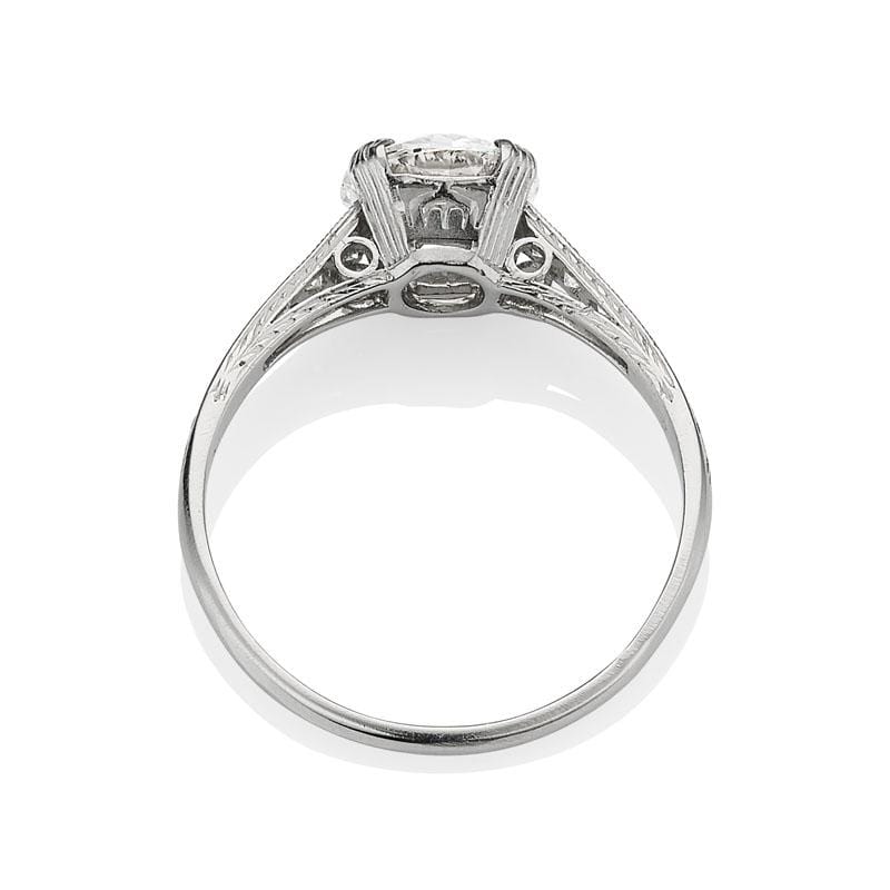 1-2 Carats vintage engagement ring