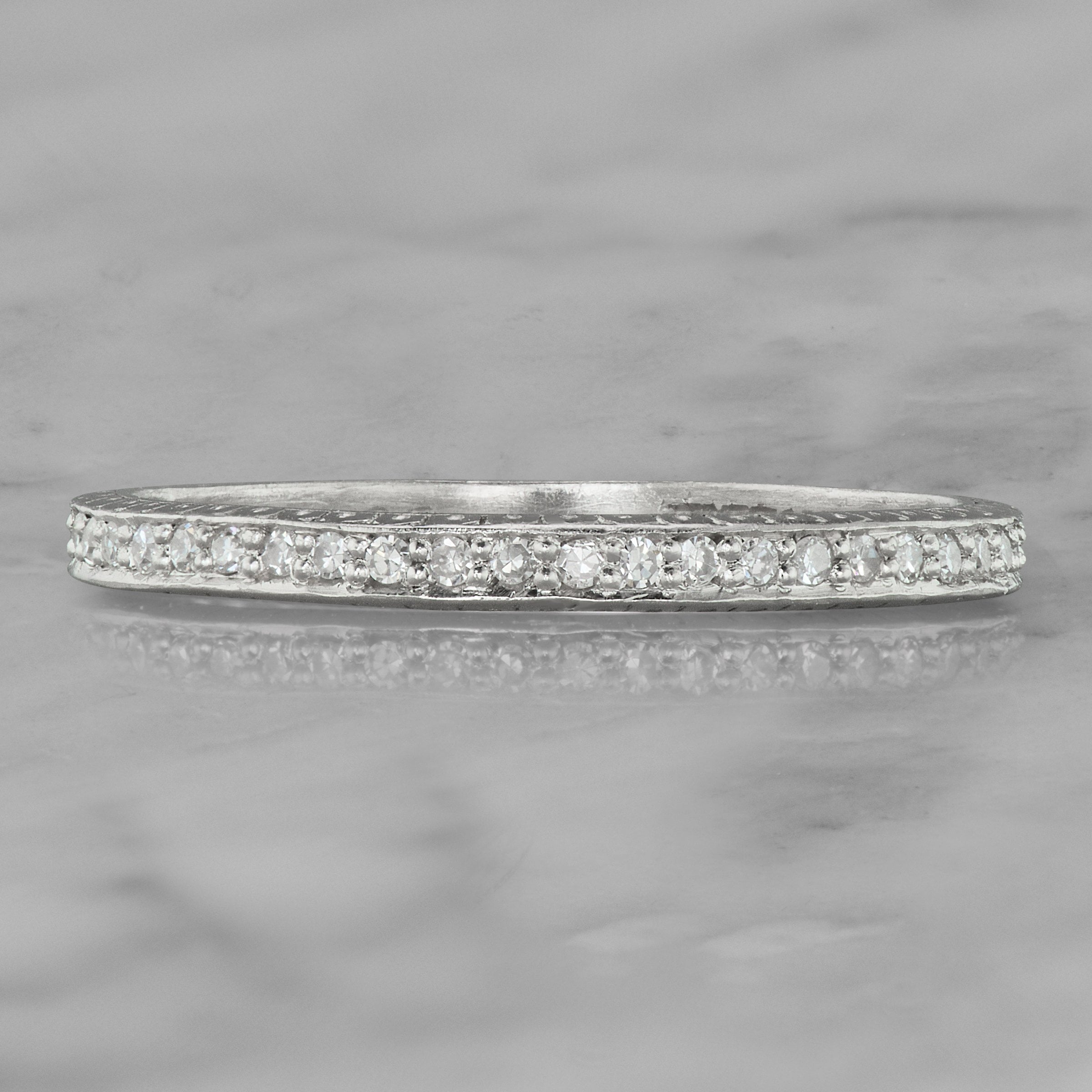 Vintage Tiffany And Co Eternity Ring Circa 1933 | Victor Barbone