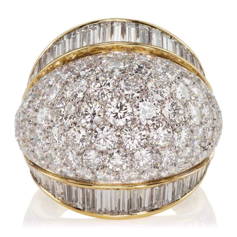 Vintage Tiffany Cocktail Ring - 150+ Diamonds | Victor Barbone