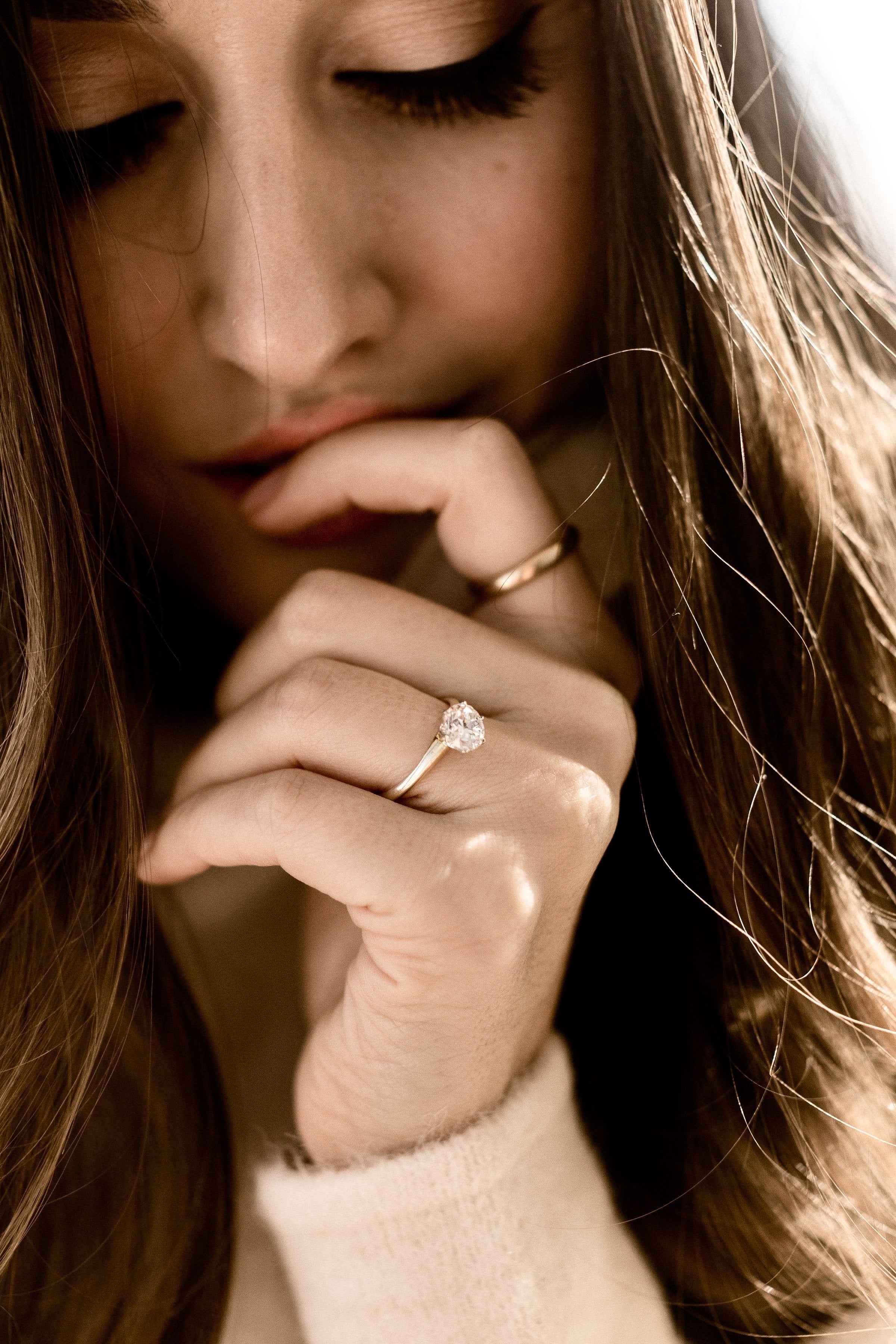 Tiffany & Co. Tiffany Yellow Gold Diamond Engagement Ring