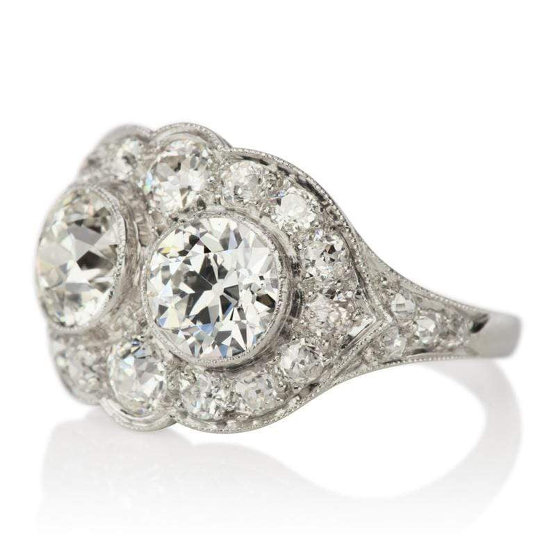 Toi et Moi Ring diamond engagement ring