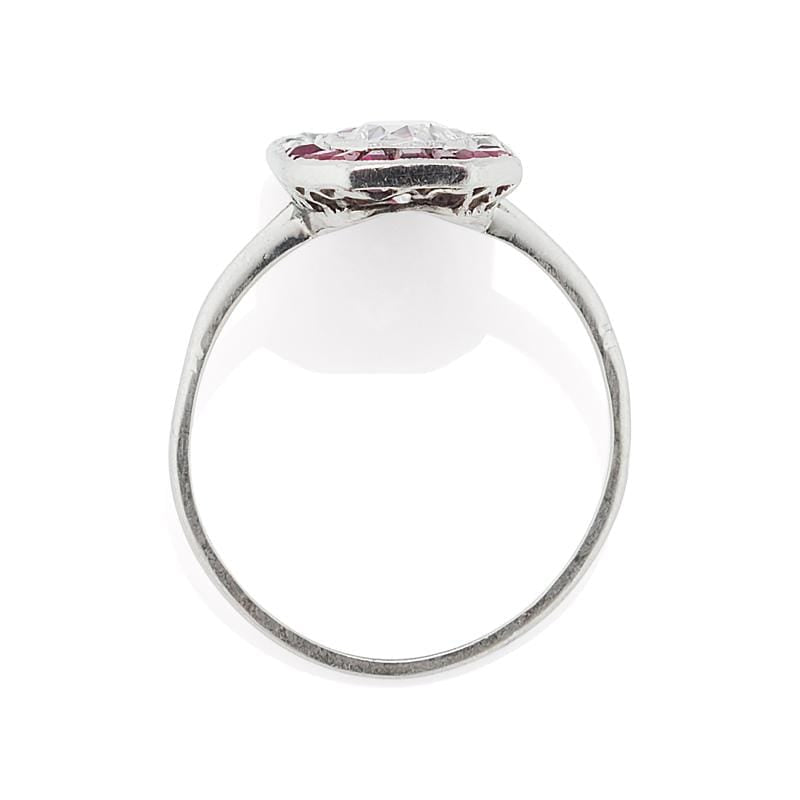 Less than 1 gemstones vintage engagement ring