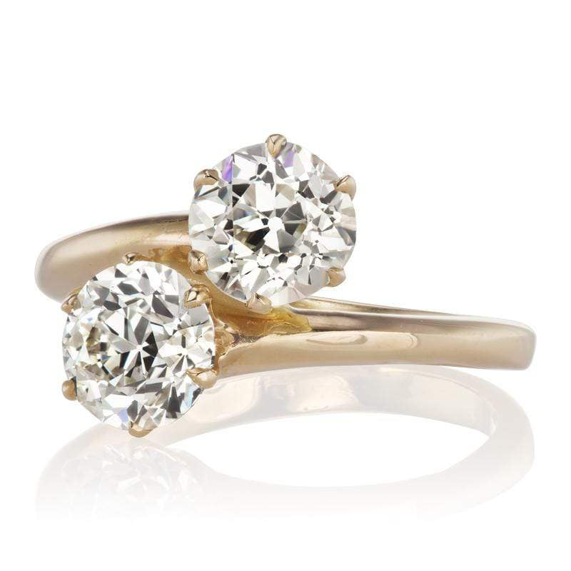 Toi et Moi Ring diamond engagement ring