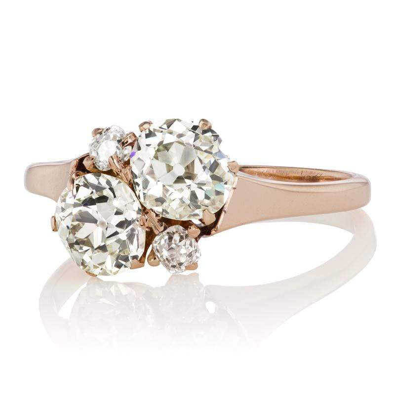 Toi et Moi Ring diamond engagement ring