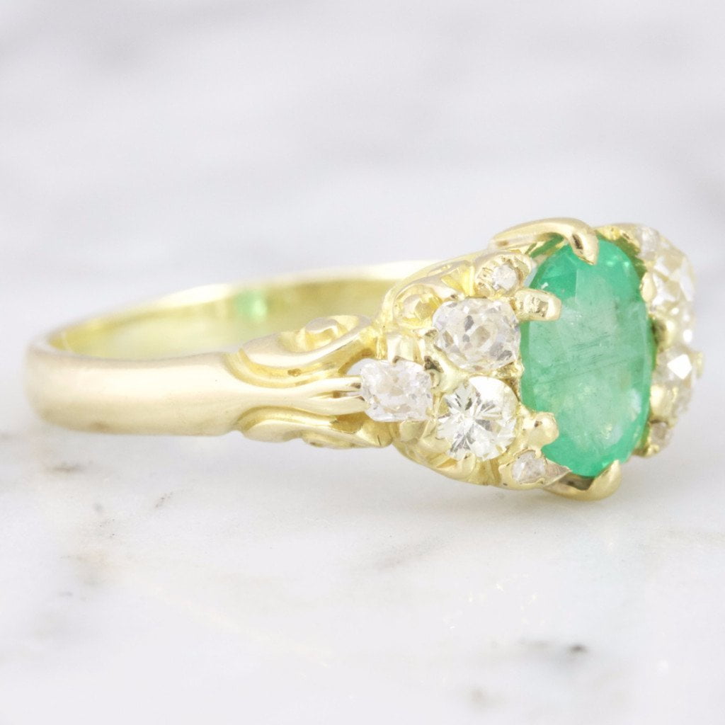 Victor Barbone diamond engagement ring