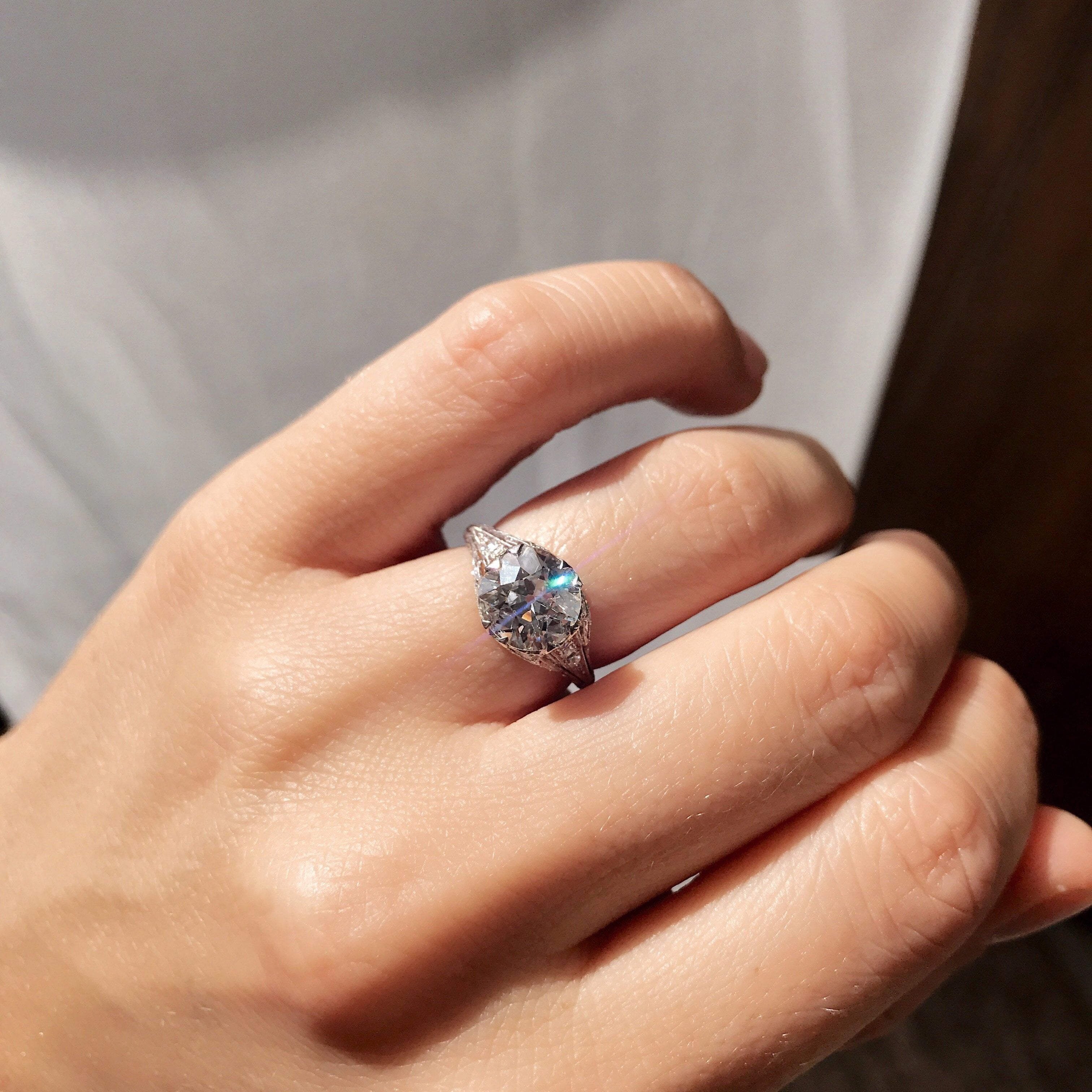 vintage engagement ring