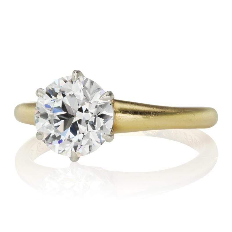 1.55ct transitional cut diamond