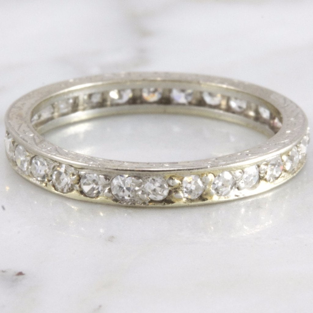 Platinum Diamond Eternity Band | Brielle - Victor Barbone