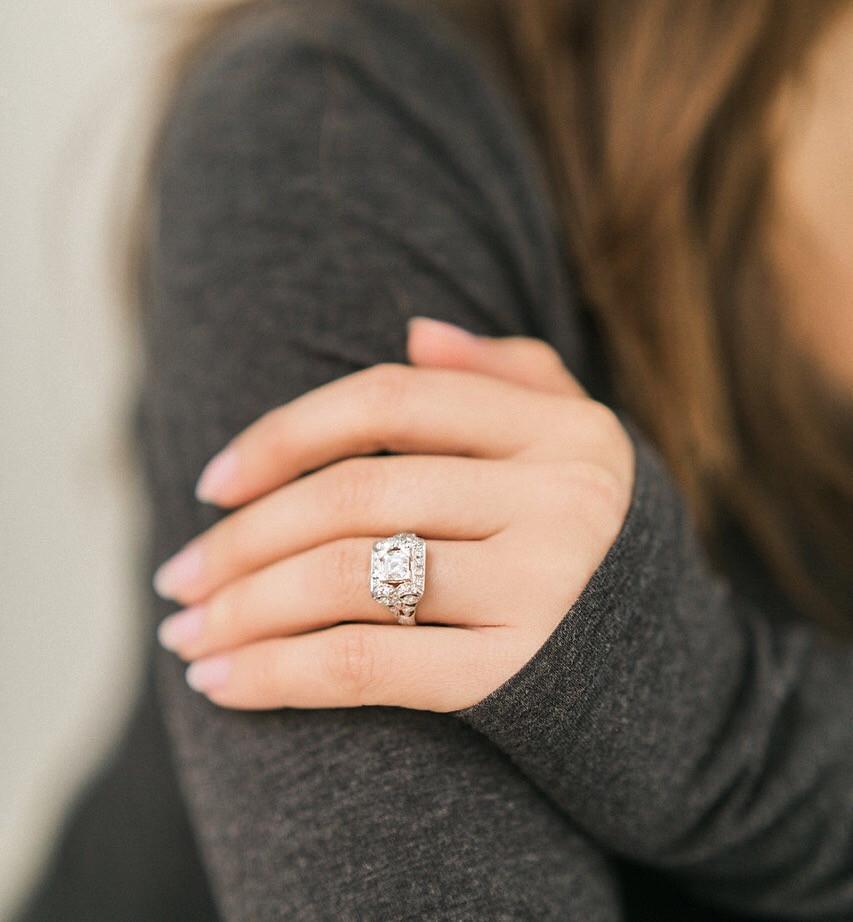 vintage engagement ring