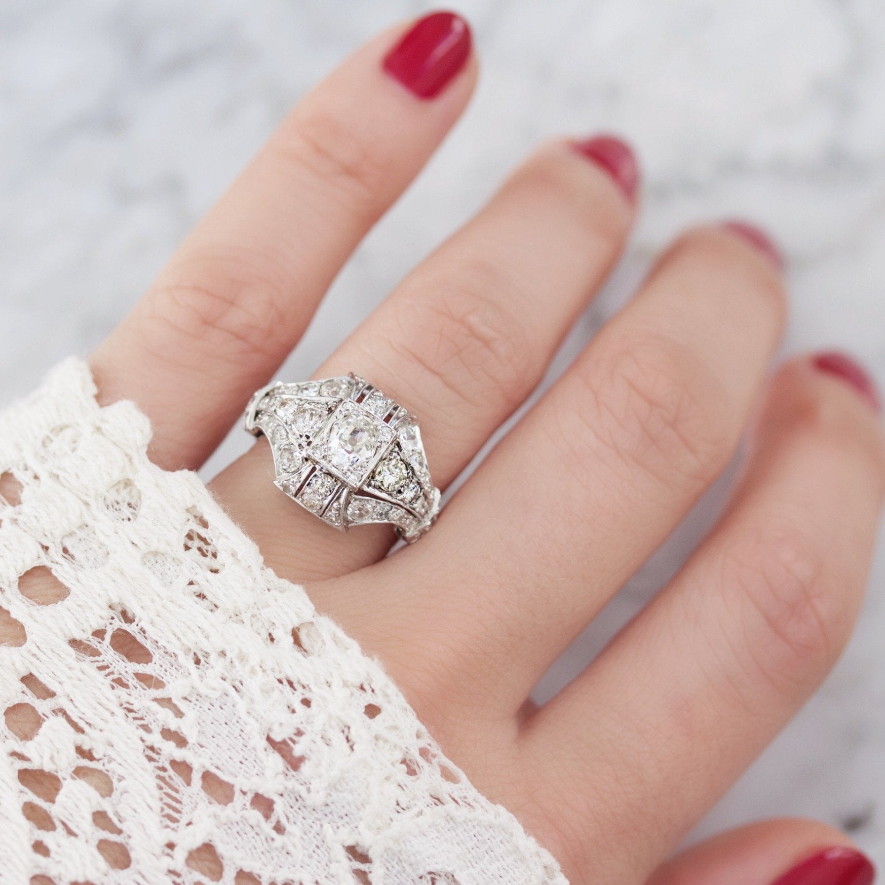 vintage engagement ring