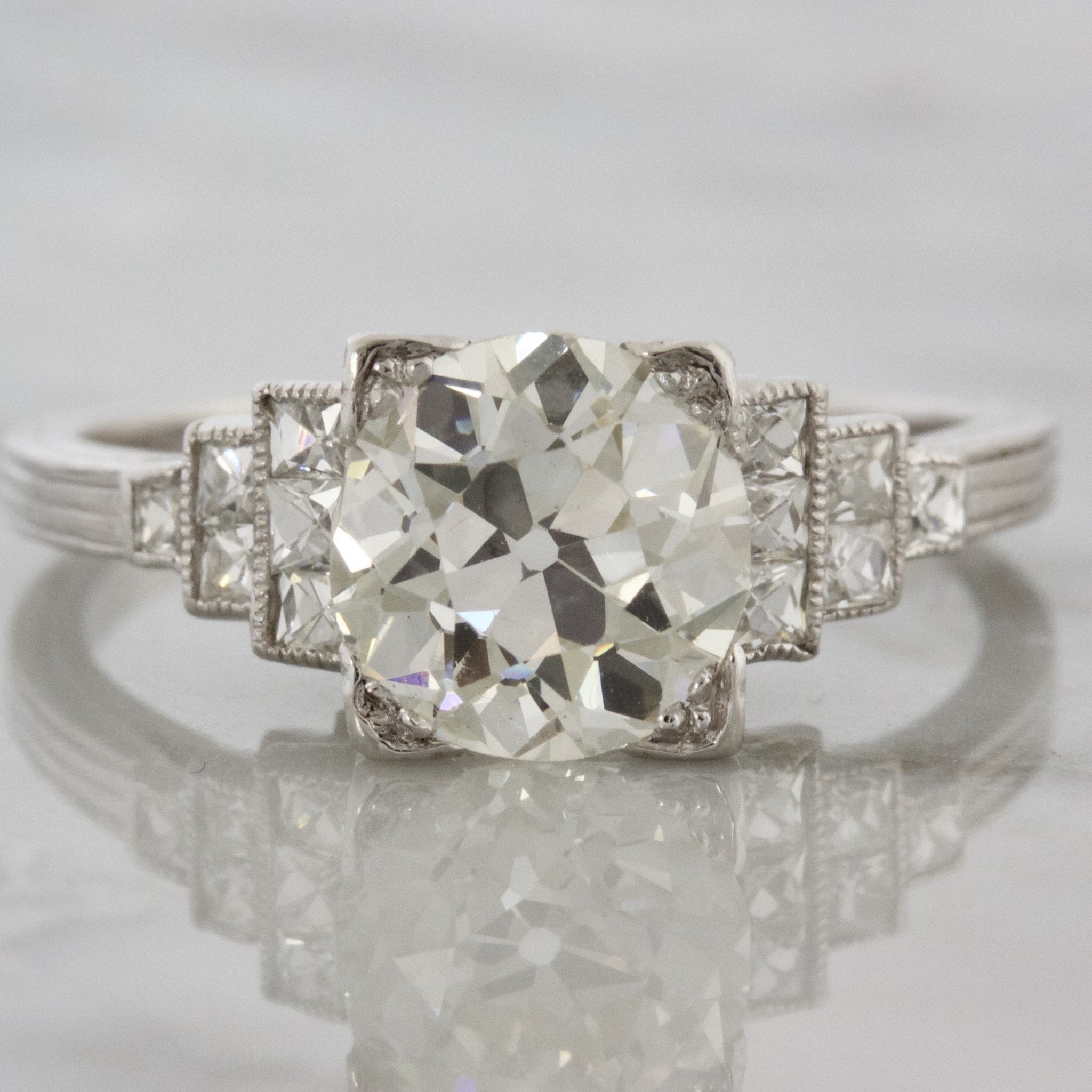 1920s Diamond Engagement Ring - One Of A Kind | Victor Barbone