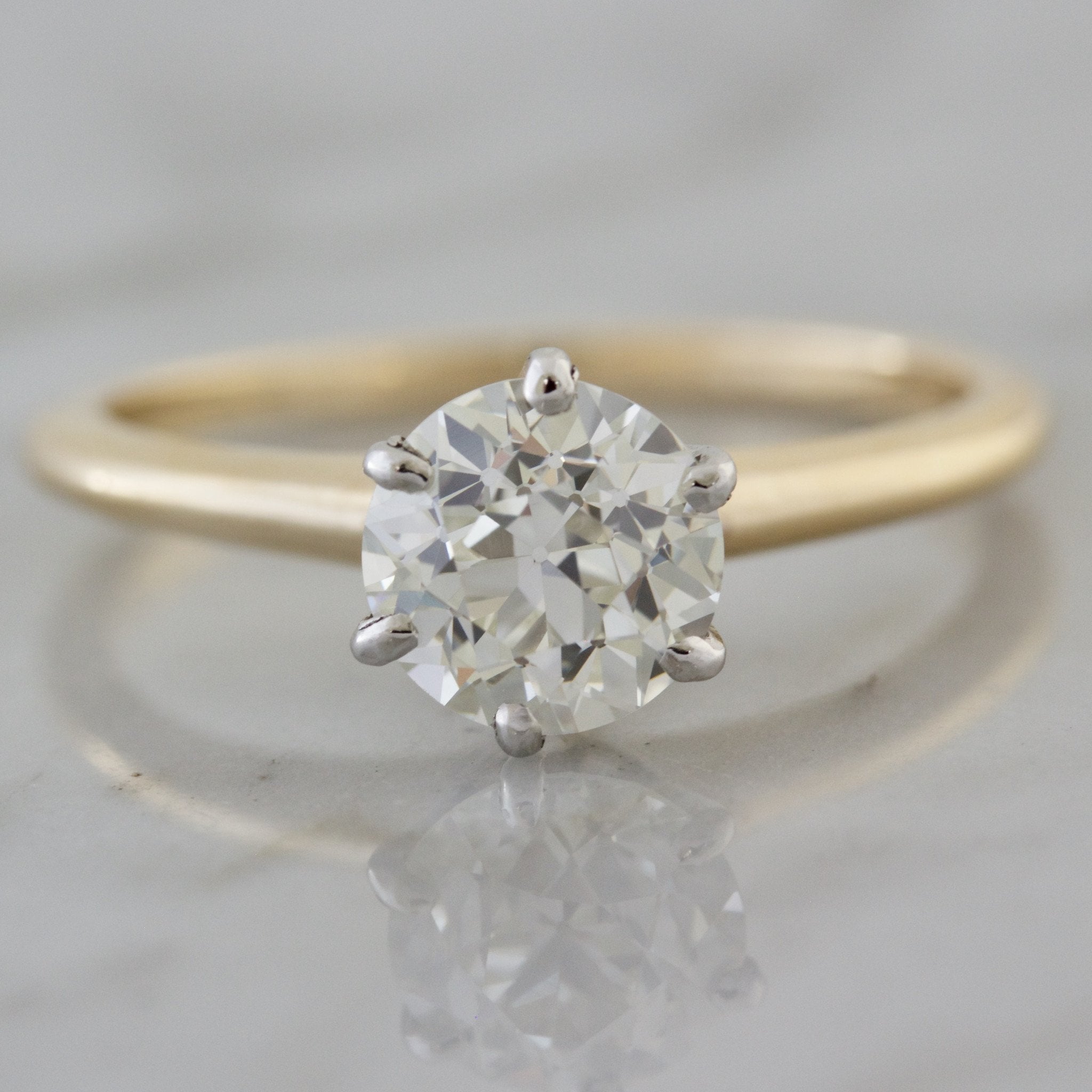 Classic Vintage Engagement Ring Circa 1930 | Victor Barbone