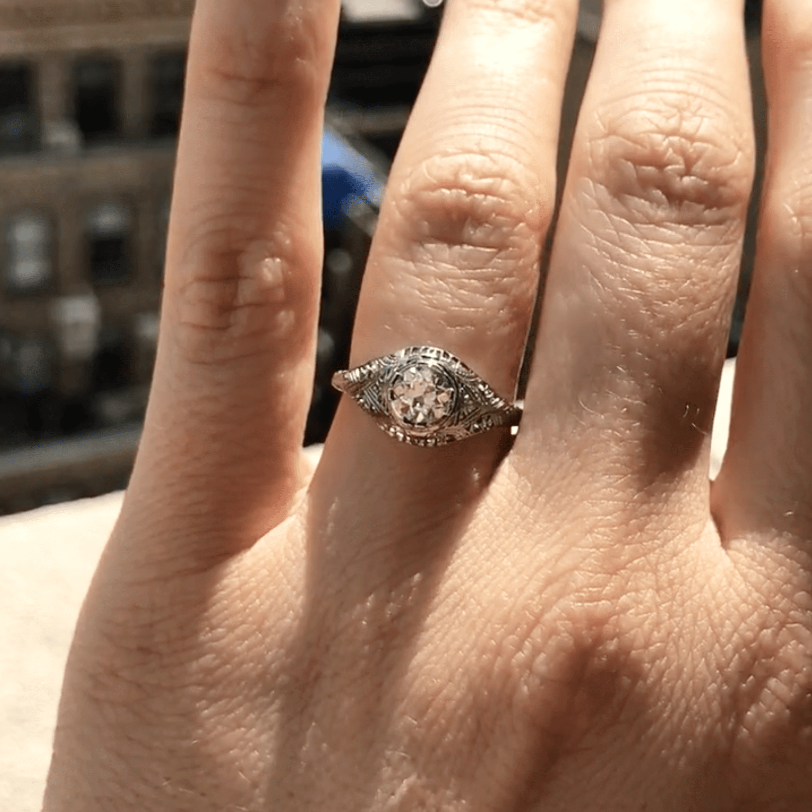 vintage engagement ring