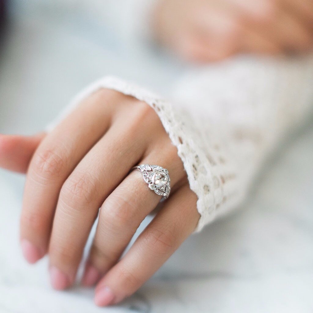vintage engagement ring