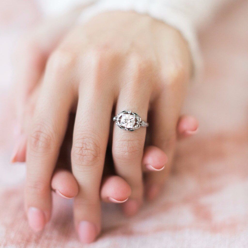 vintage engagement ring