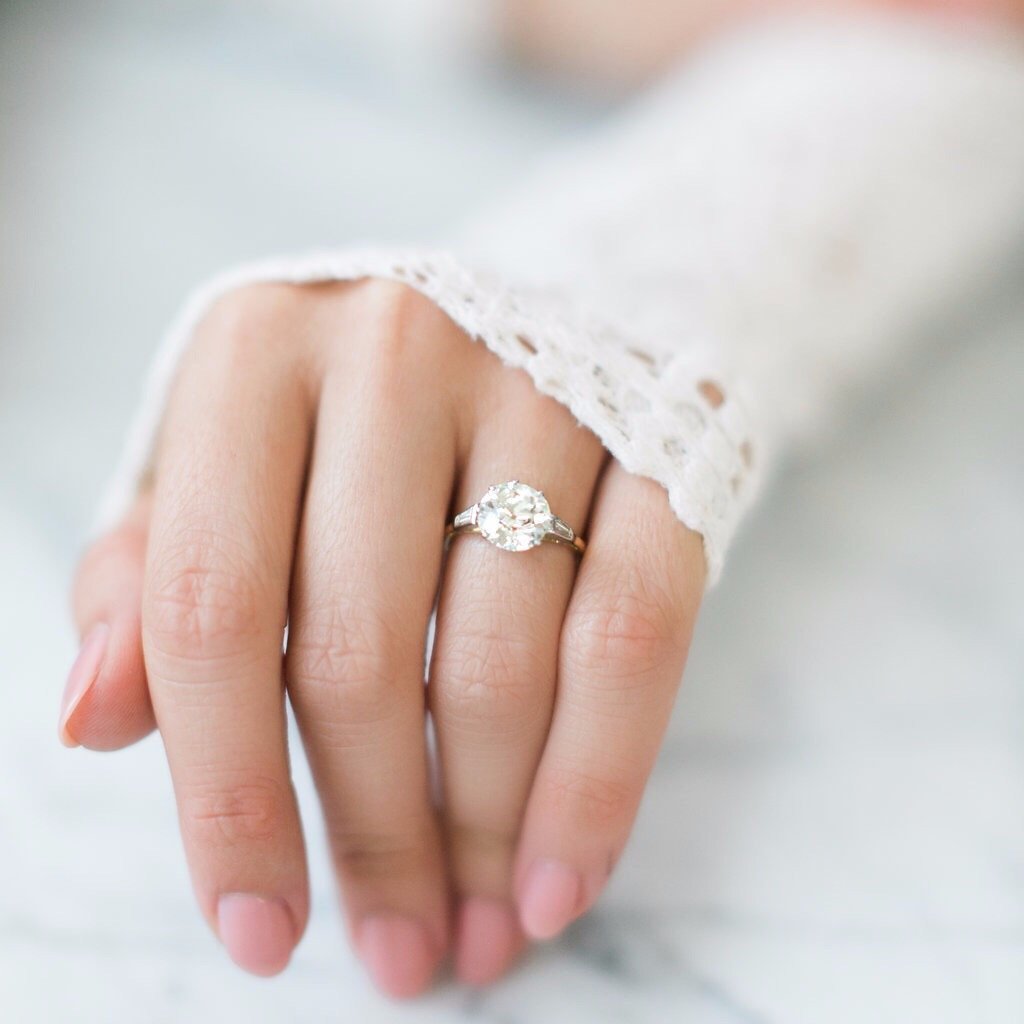 vintage engagement ring