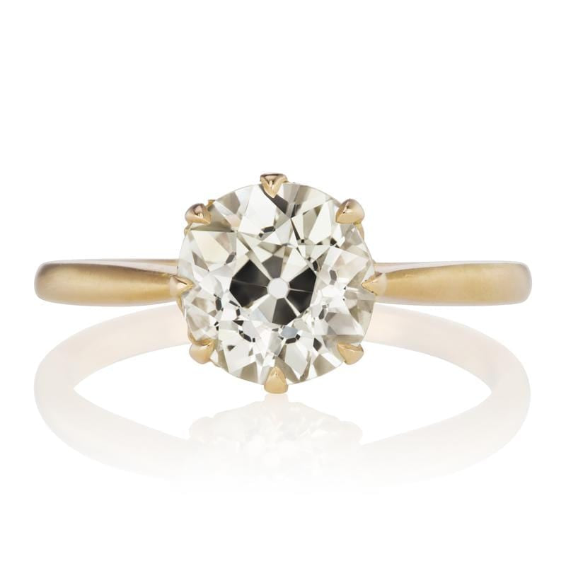 1.95 ct Diamond Solitaire Engagement Ring