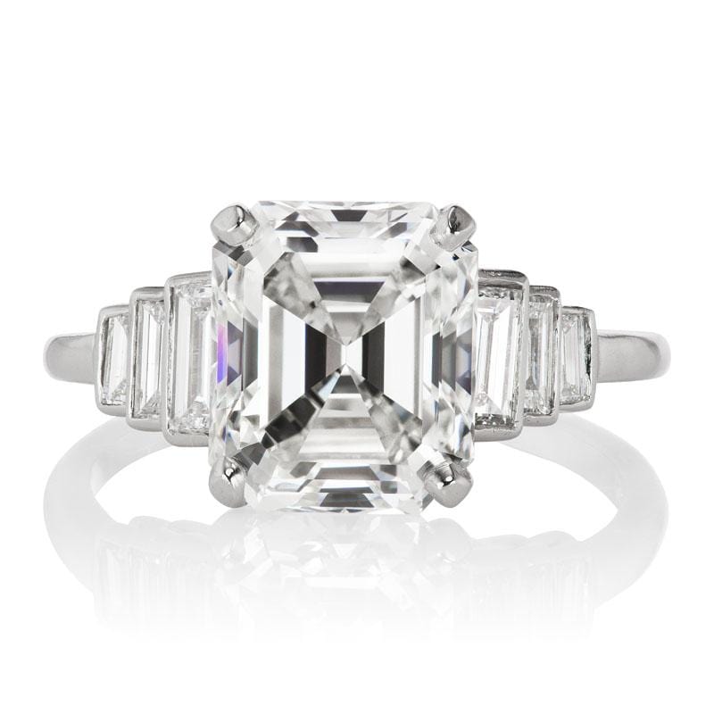 Antique Emerald Cut Diamond