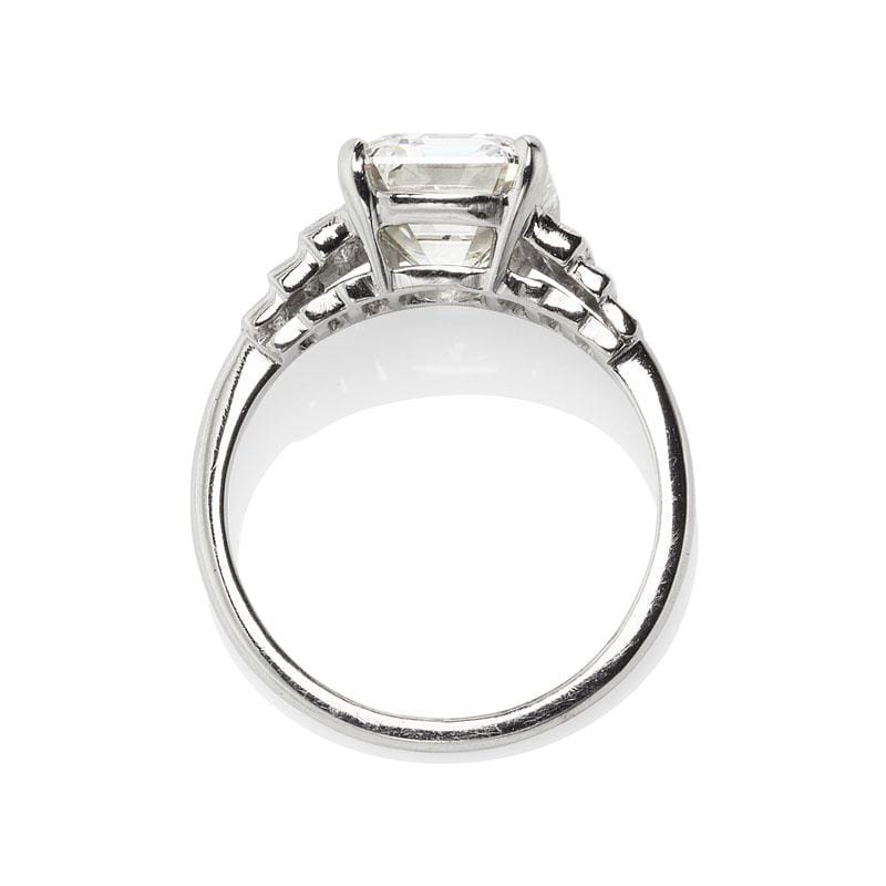 3-4 Carats vintage engagement ring