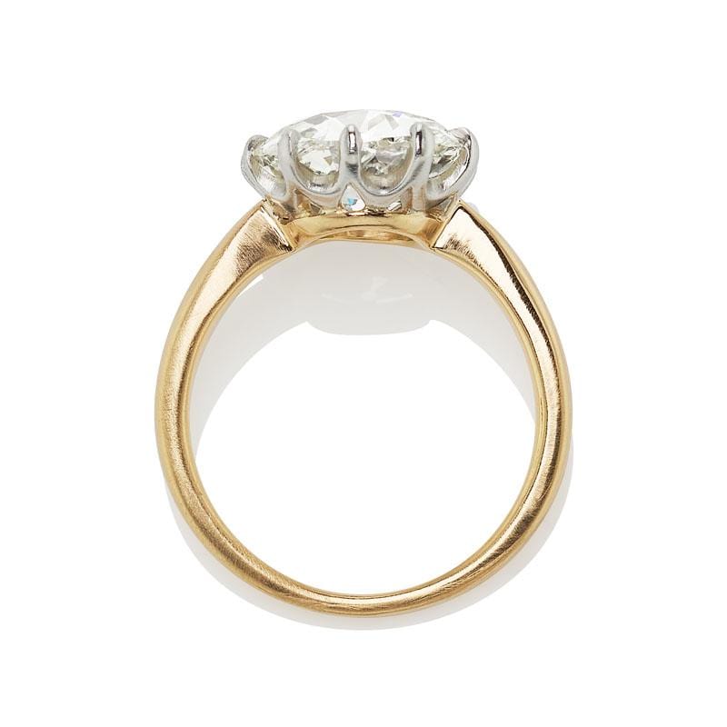 4-5 Carats vintage engagement ring