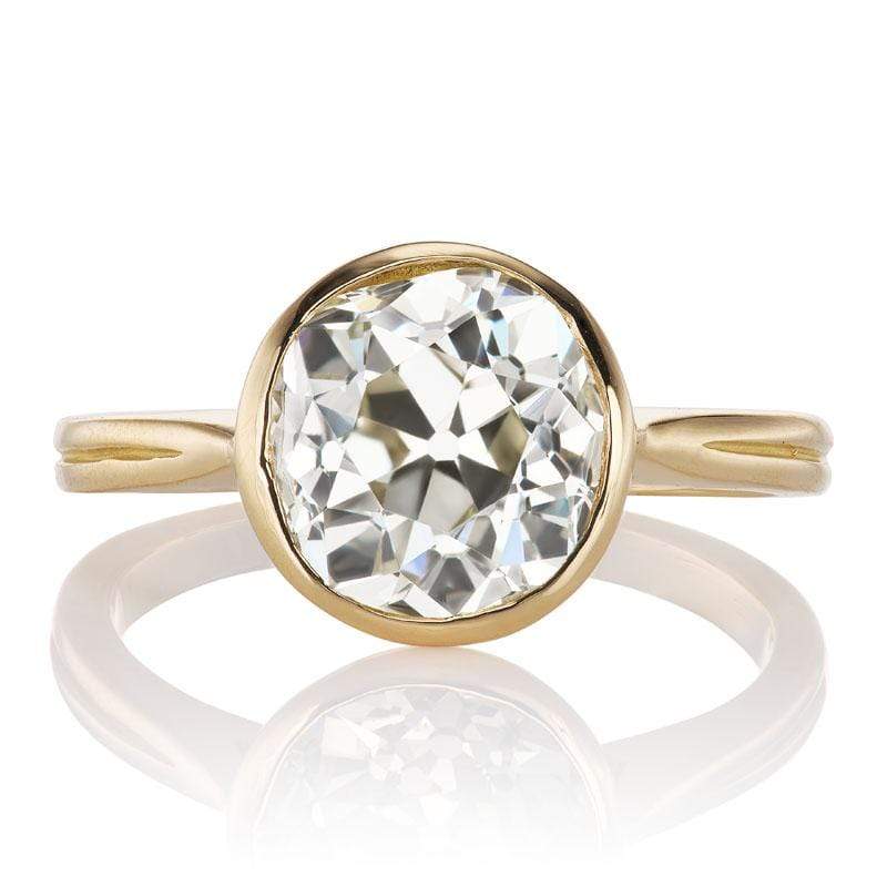 3.15 ct OMC Diamond in an 18 Karat Yellow Gold Setting
