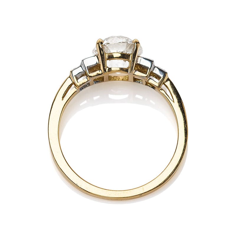 1-2 Carats vintage engagement ring