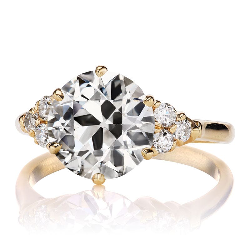 2.66ct transitional cut diamond diamond