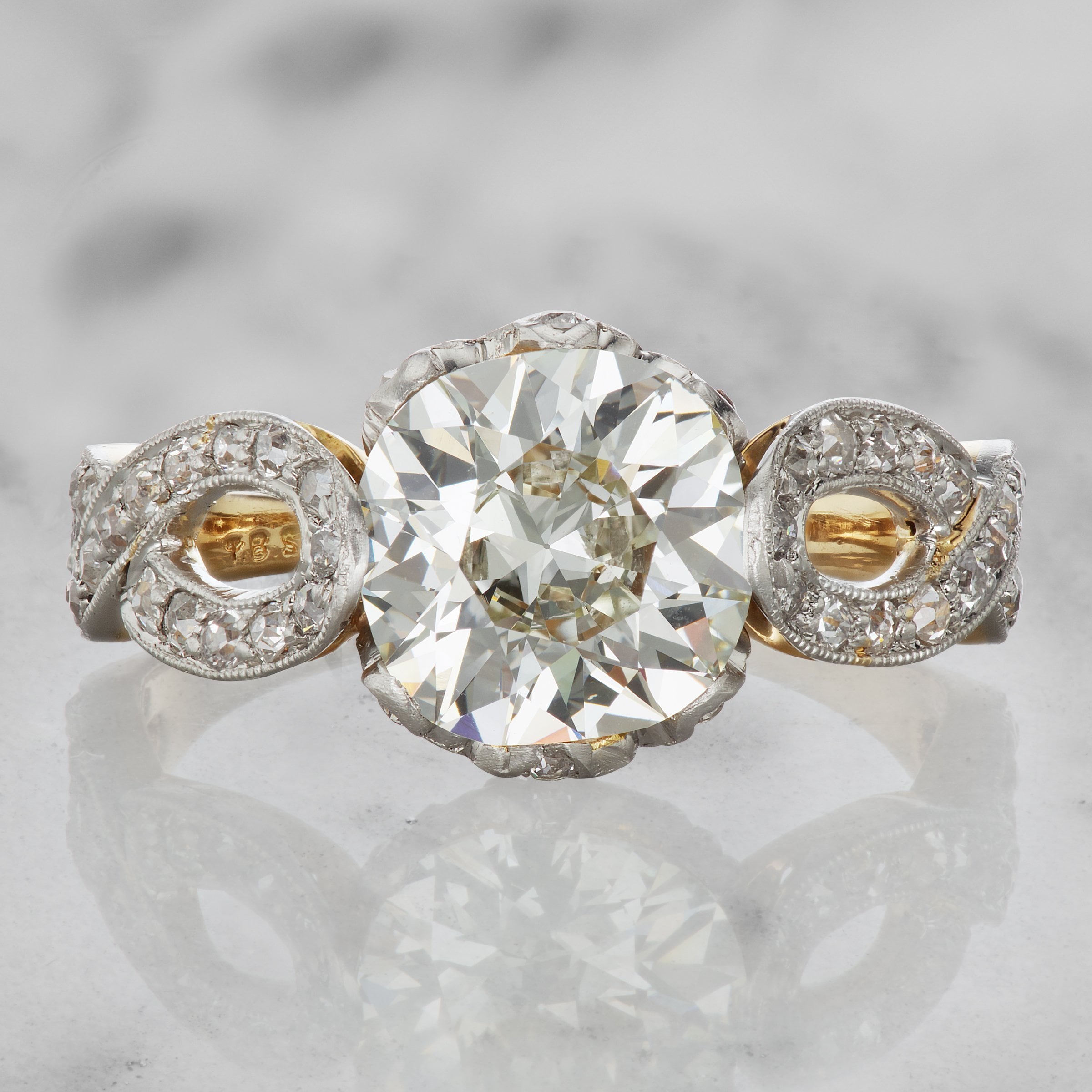 Vintage TB Starr Engagement Ring Circa 1915 | Victor Barbone