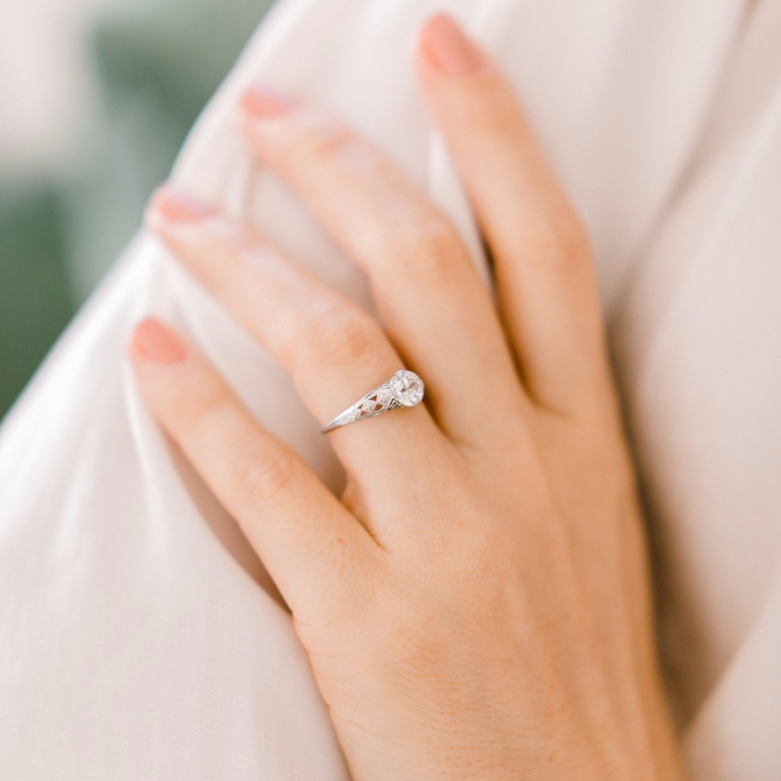 vintage engagement ring