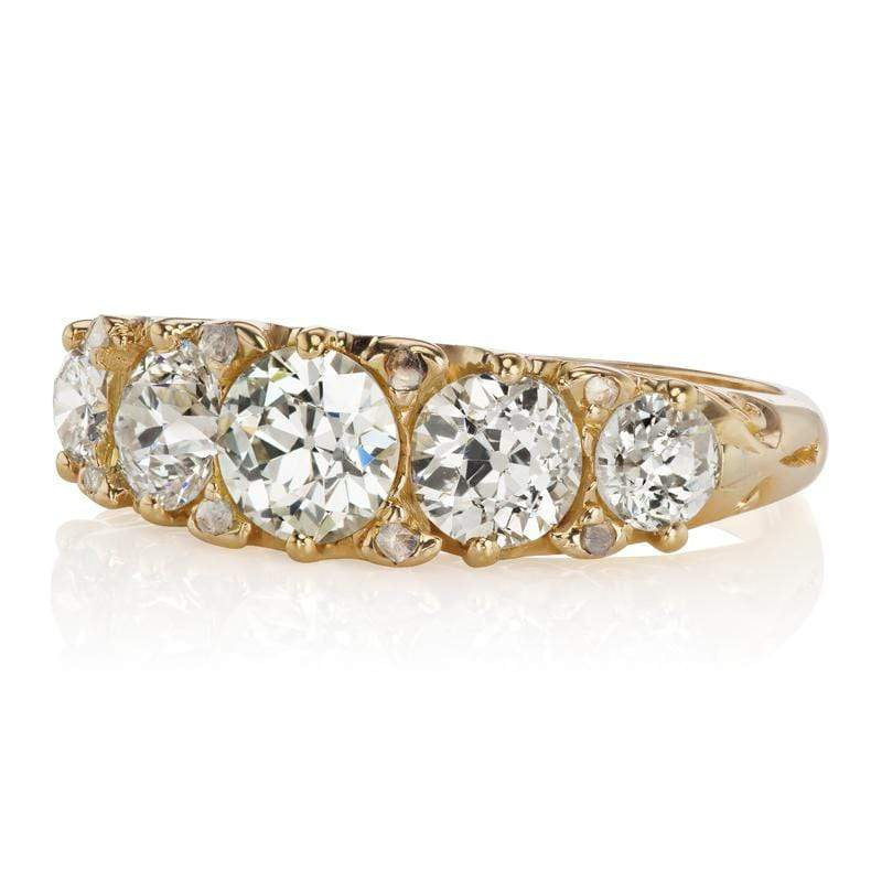 5 Stone Ring diamond engagement ring