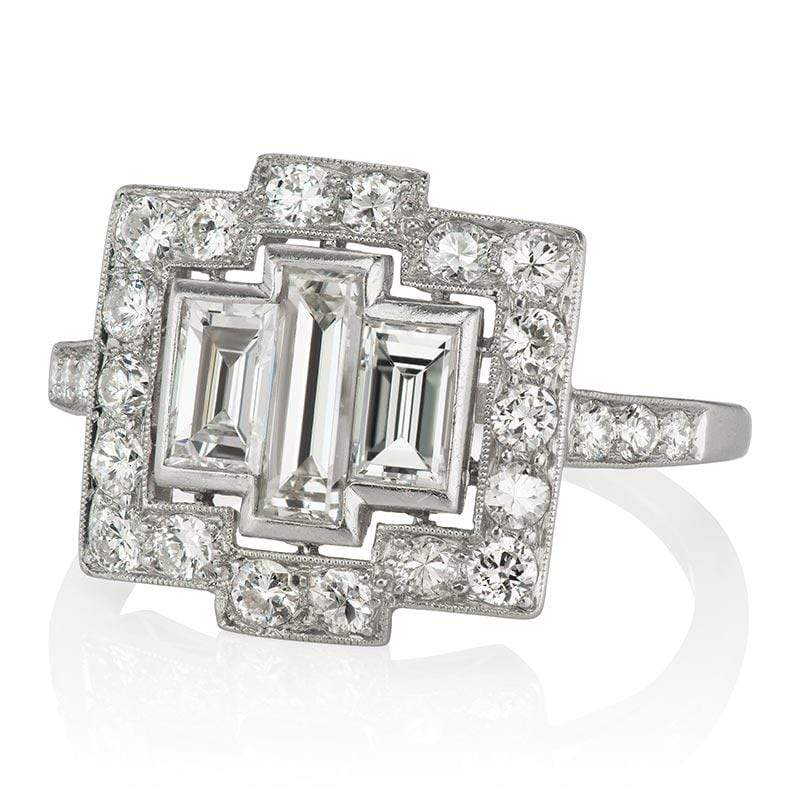 Baguette Diamond Ring diamond engagement ring