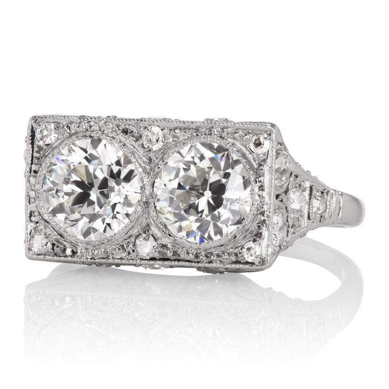 Toi et Moi Ring diamond engagement ring