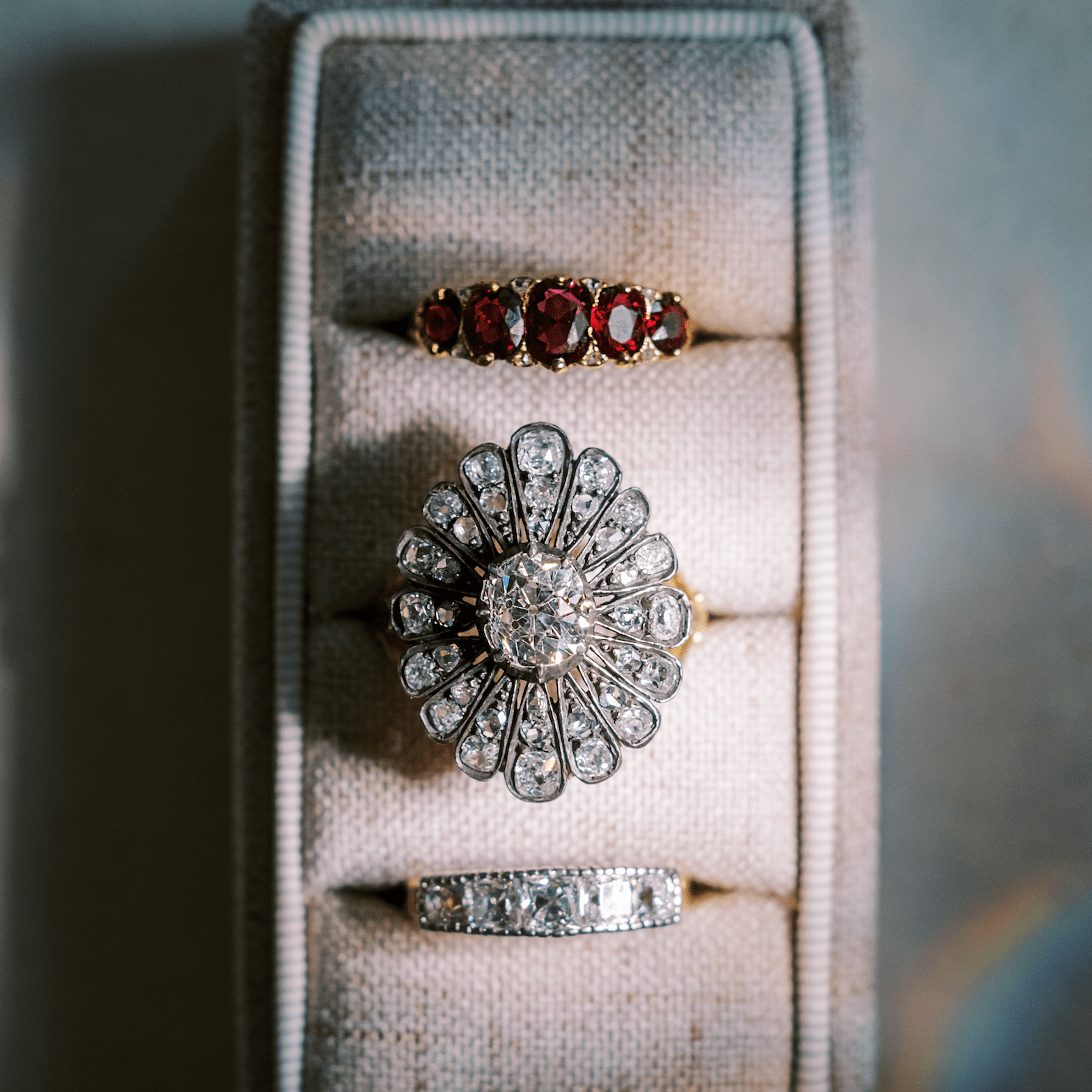 Victorian Cluster Ring