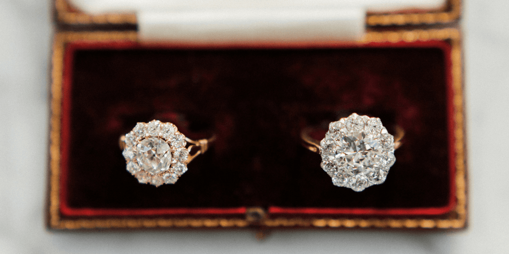 Vintage Cluster Engagement Rings & Why We Love Them!