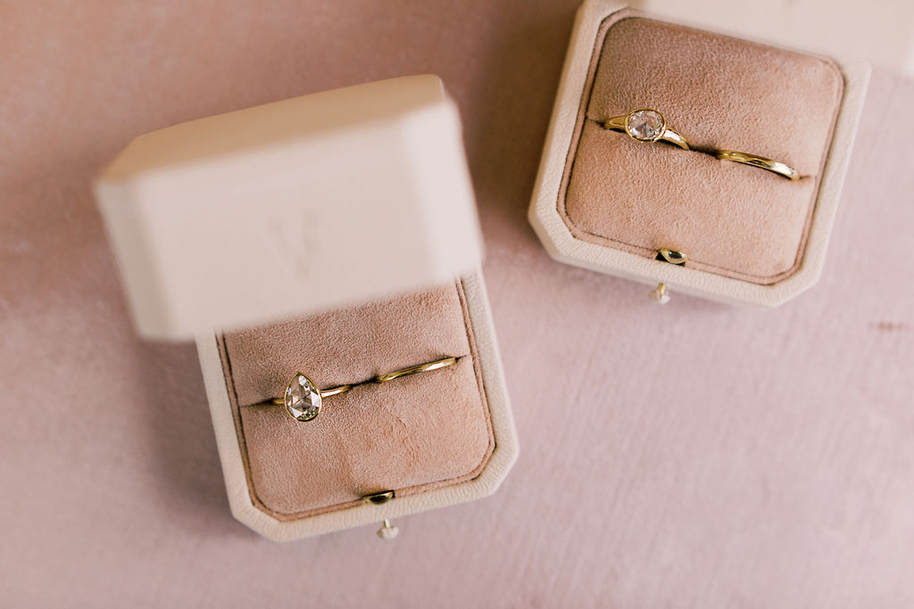 Vintage Rose Cut Engagement Rings