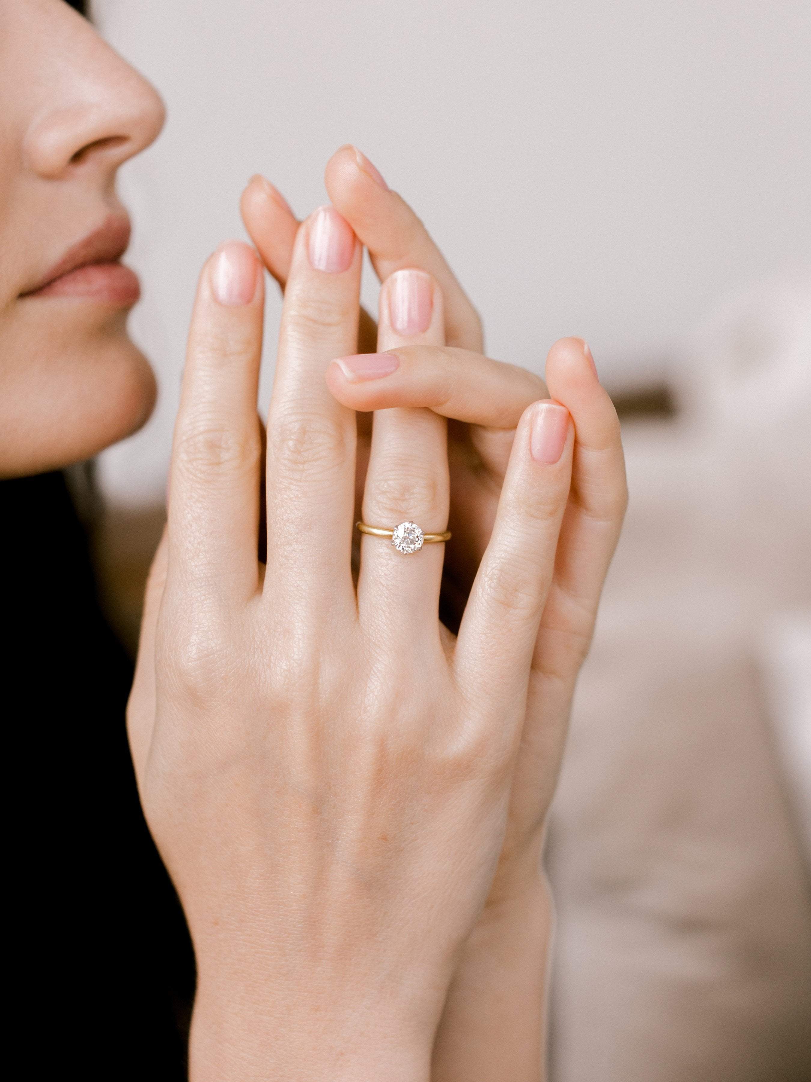 GIA Certified Diamond Engagement Rings