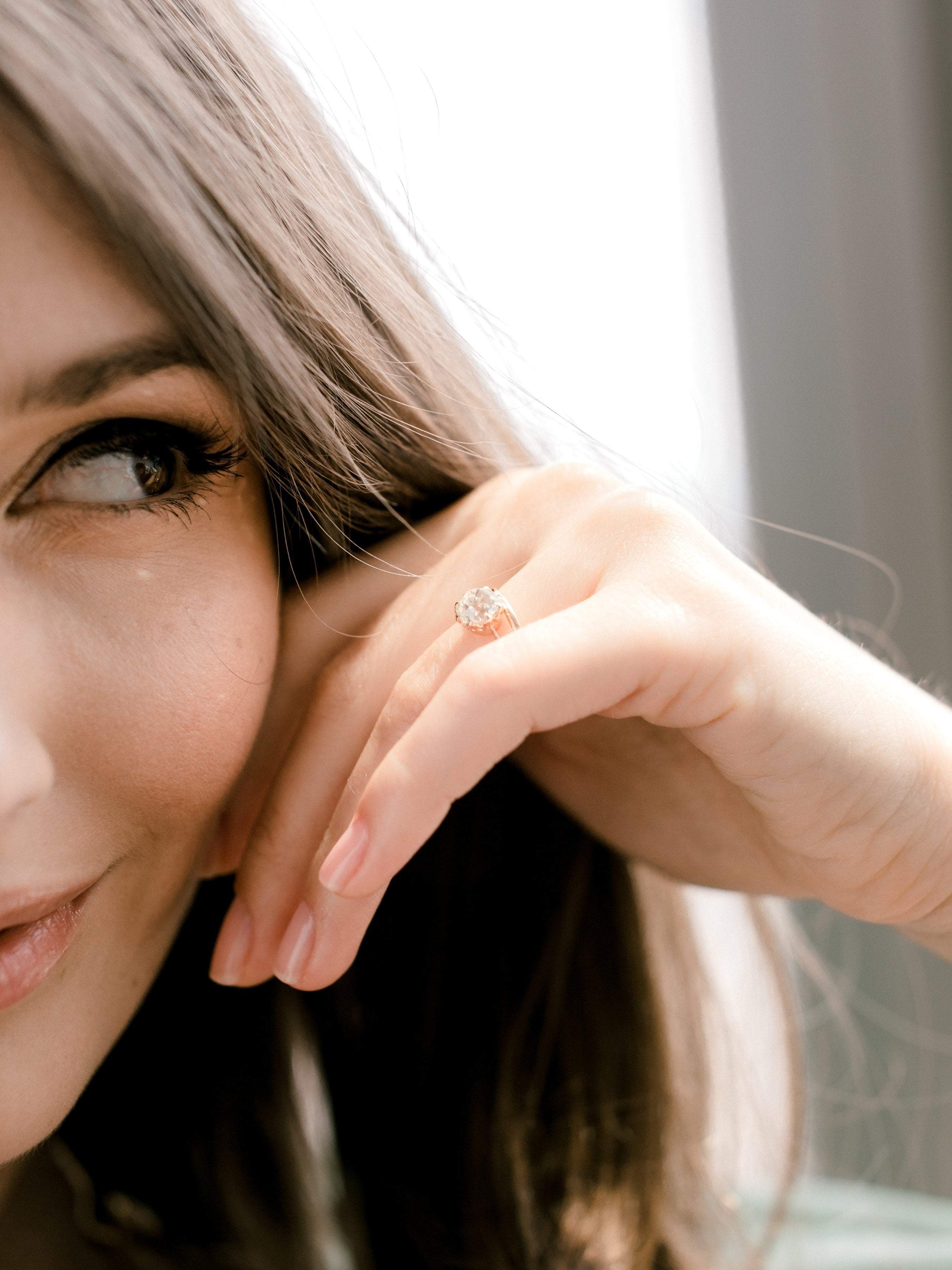 Vintage Tapered Engagement Rings