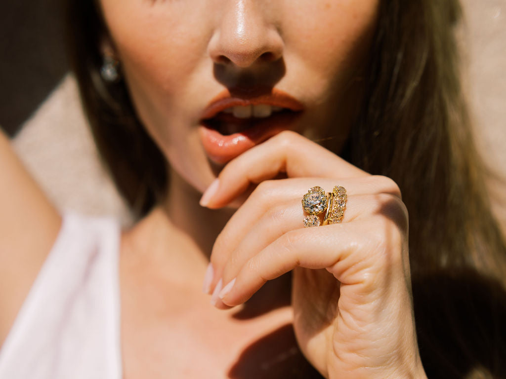 Three Stone Engagement Rings