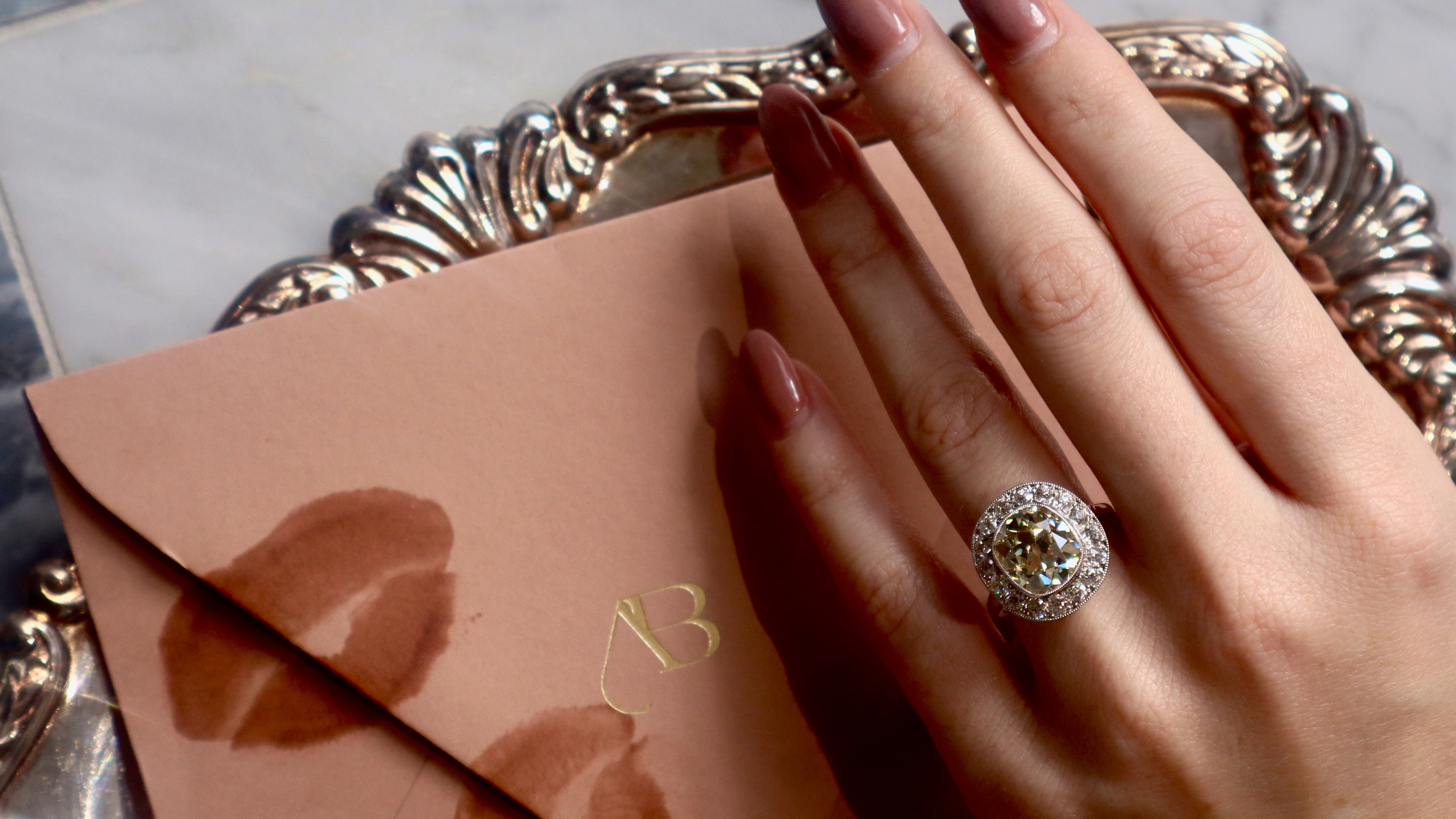 Edwardian Engagement Rings