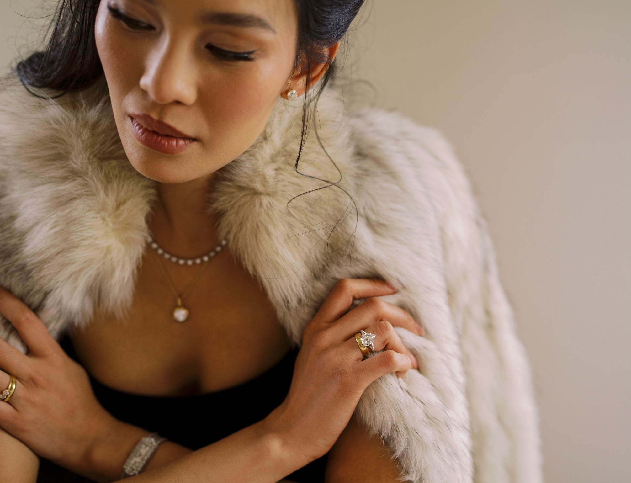 Teardrop Engagement Rings